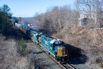 A trio of geeps lead L012 through West Warren